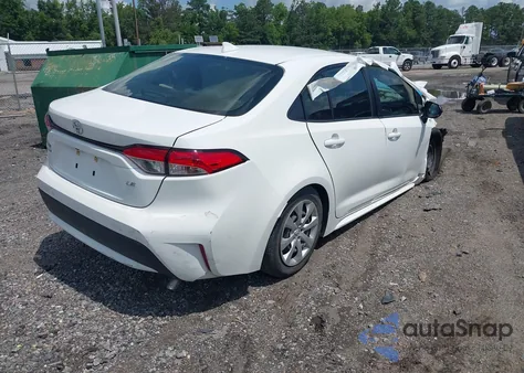 2021 Toyota Corolla Le z USA, uszkodzony, nr VIN JTDEPMAE1MJ135135